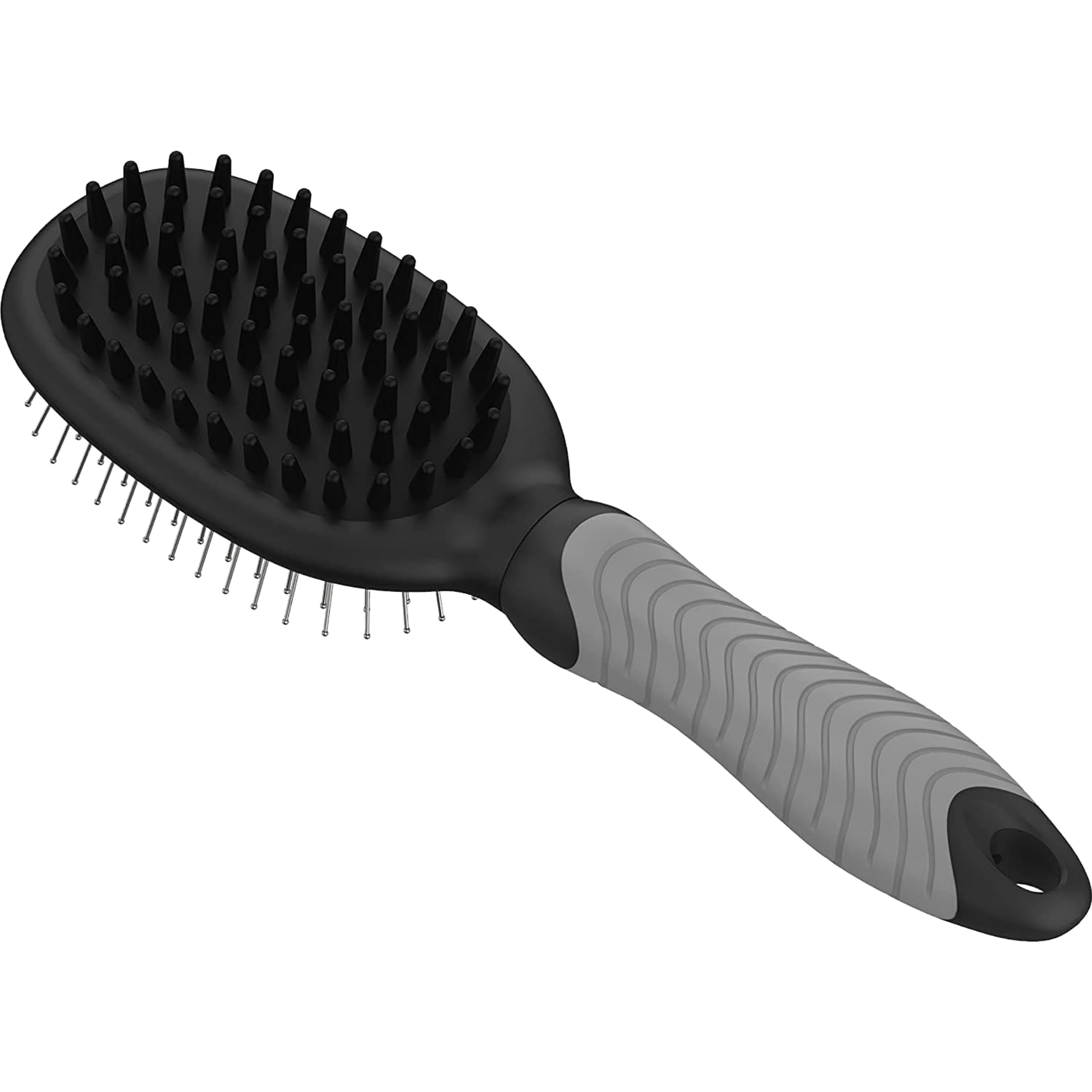 Image of WAHL Professional Animal Double Sided Bath Pin Brush for Dogs (#858477) - Pet Brush to Groom Dogs - For Akitas, Huskies & Australian Shepherds - Durable Dog Pin Brush