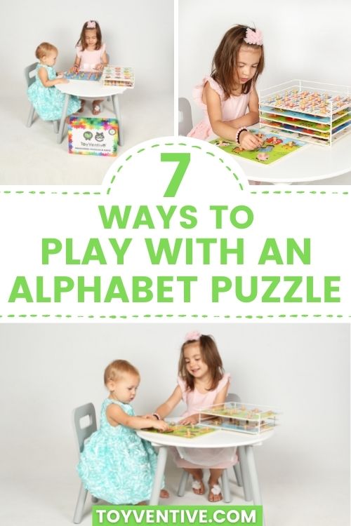 7 ways to play with an alphabet puzzle
