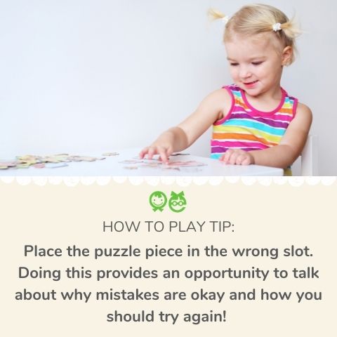 How to teach toddler peg puzzles