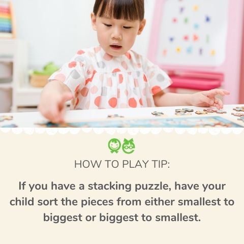 Why are puzzles good for toddlers