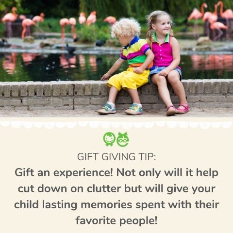 Gift giving for 2 year olds