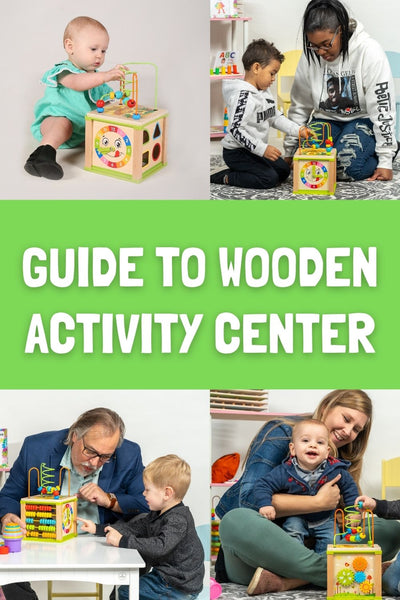 wooden activity center