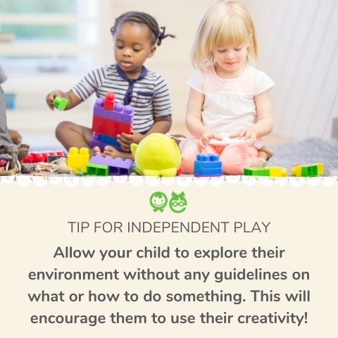 how to encourage independent play