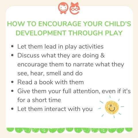 how to encourage your child's development through play