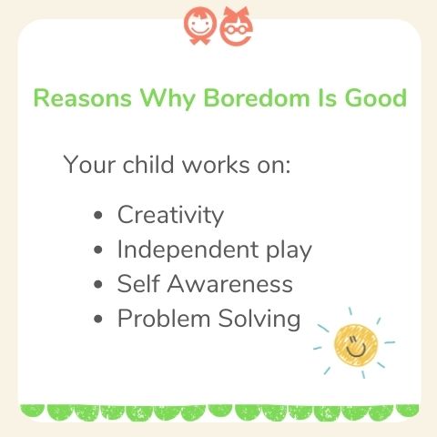 when will a child experience boredom while learning