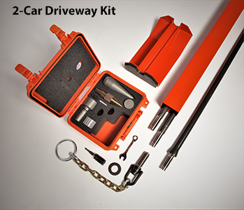 2-car standard driveway kit boring tool
