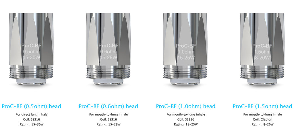 Joyetech Pro C BF Replacement Coils - 5 Pack