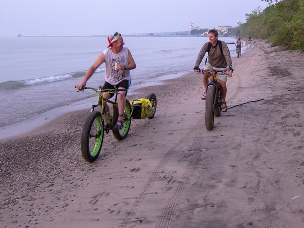 Port Washington Wisconsin beach ride 