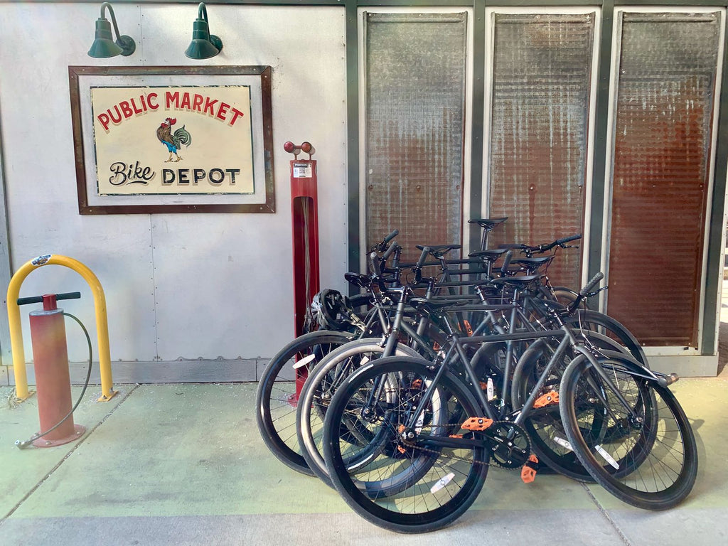 milwaukee public market bike depot and bicycle pile