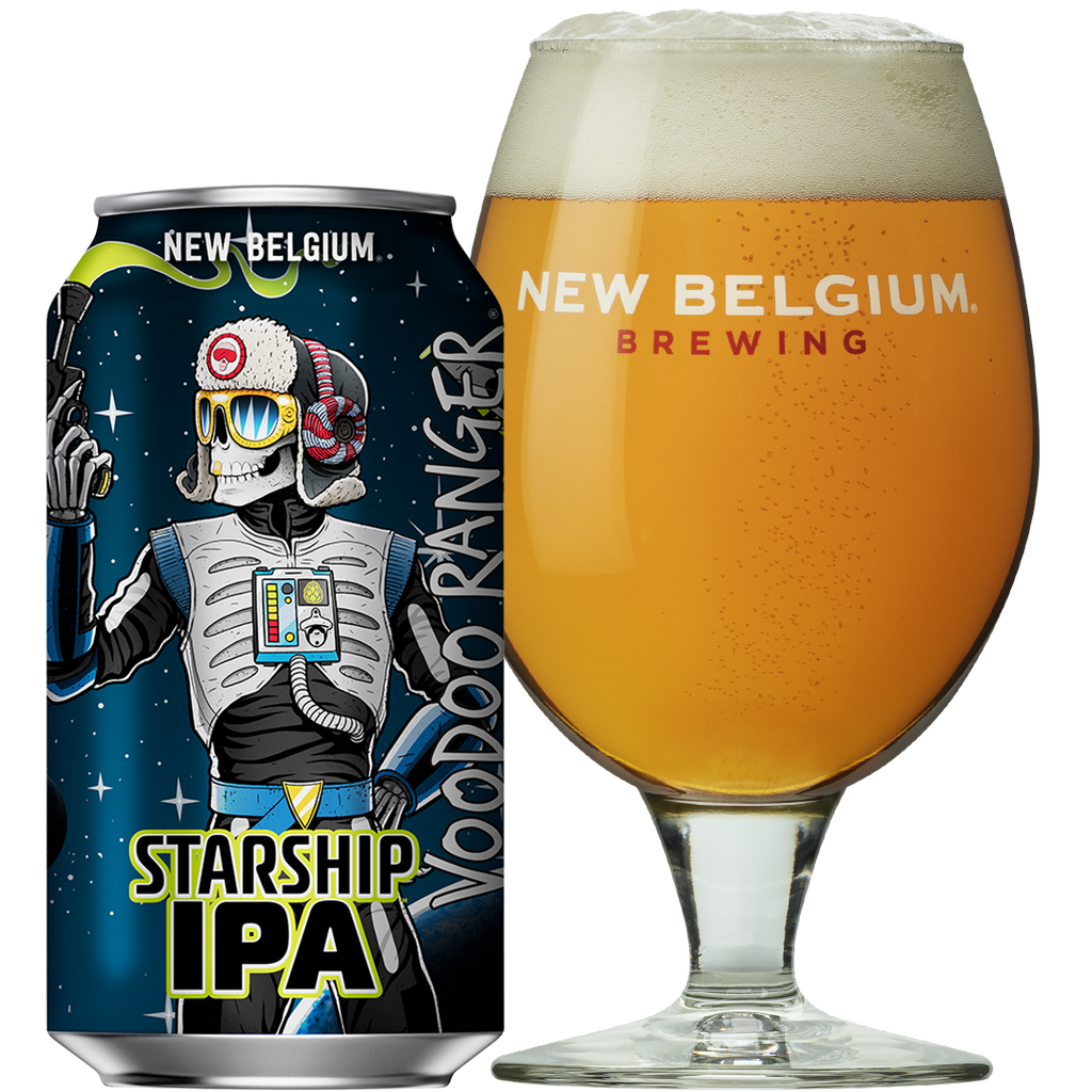 new belgium voodoo ranger starship IPA