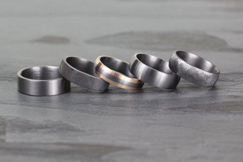 5 of the best tantalum wedding rings