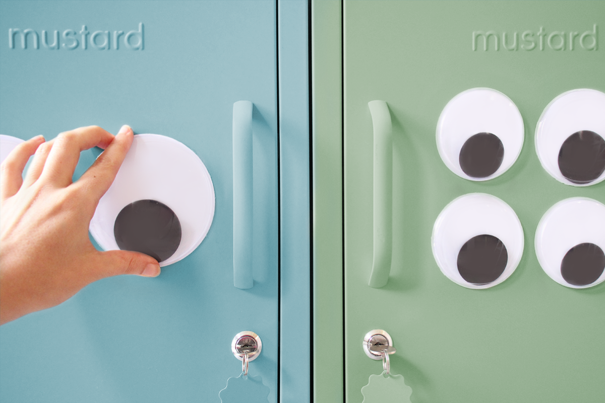 Locker googly eye magnet step by step guide