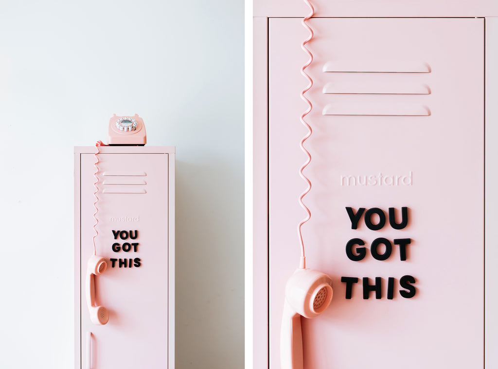 Skinny locker by Mustard Made - Blush