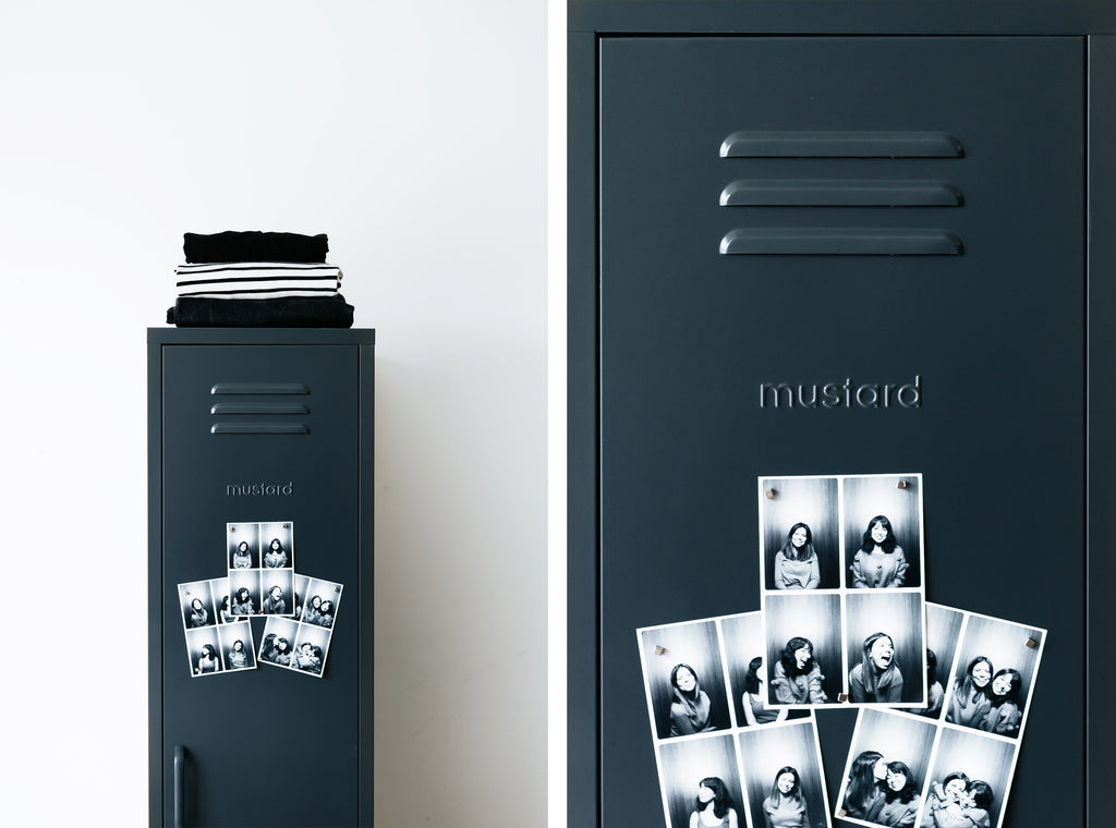 Skinny locker by Mustard Made - Slate