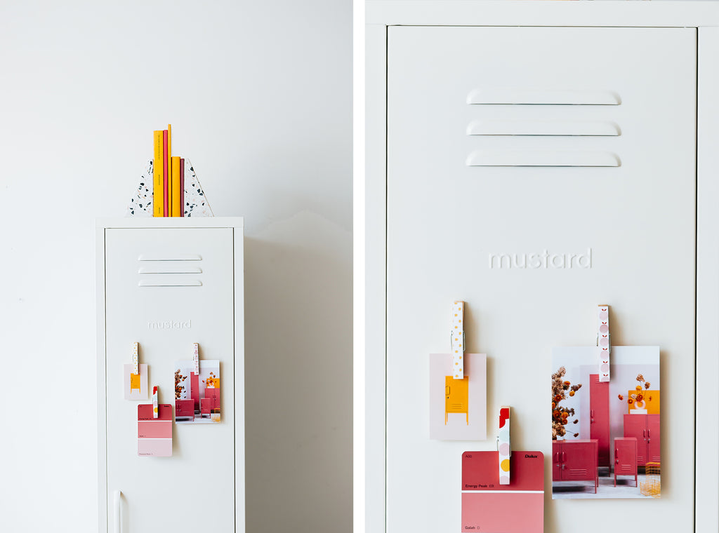 Skinny locker by Mustard Made - White