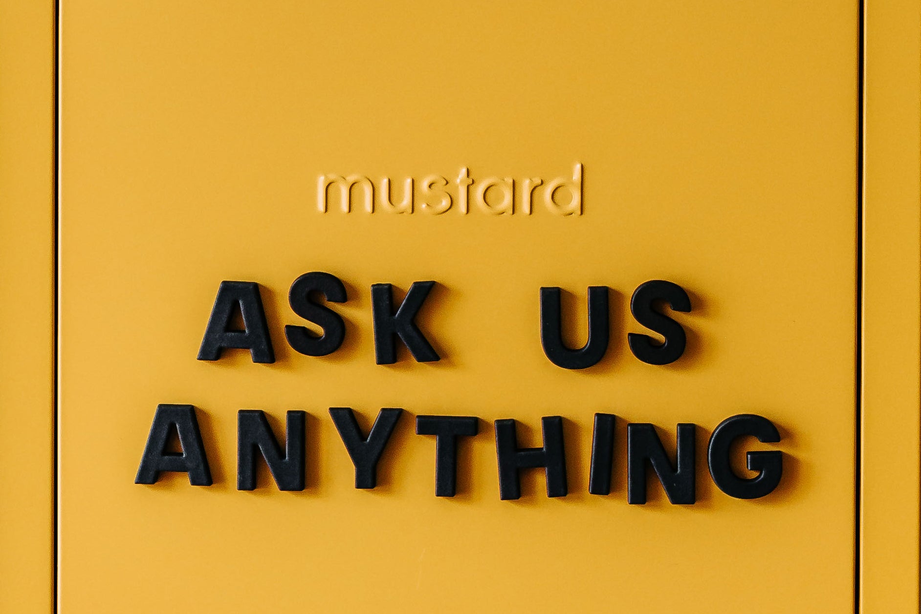 mustard made FAQ