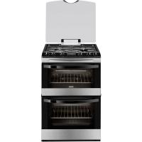 zanussi double oven gas