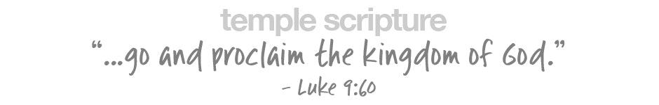 ...go and proclaim the kingdom of God. - Luke 9:60