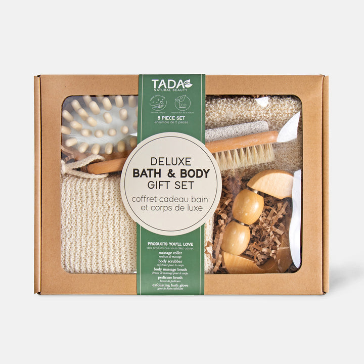 TADA Natural Beauty | 9 Shape Soft Bristle Body Brush