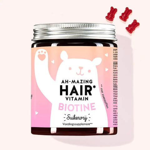 AH-MAZING HAIR BIOTINE (SUIKERVRIJ) - VOOR HAAR, HUID & NAGELS