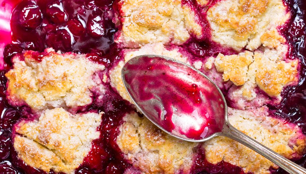 cherry cobbler