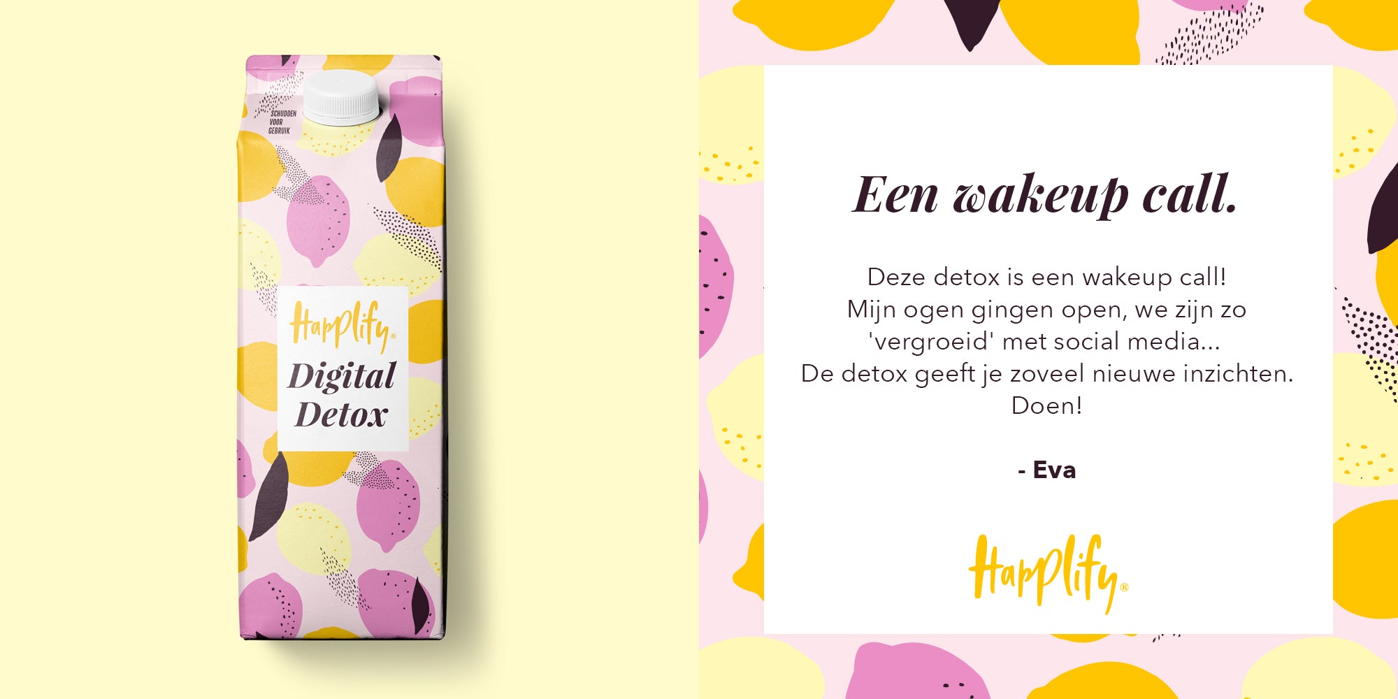 Digital Detox van Happlify