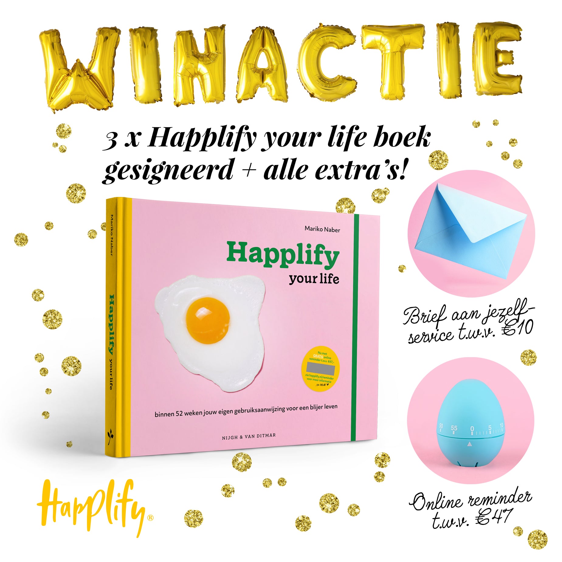Happlify your life boek winnen
