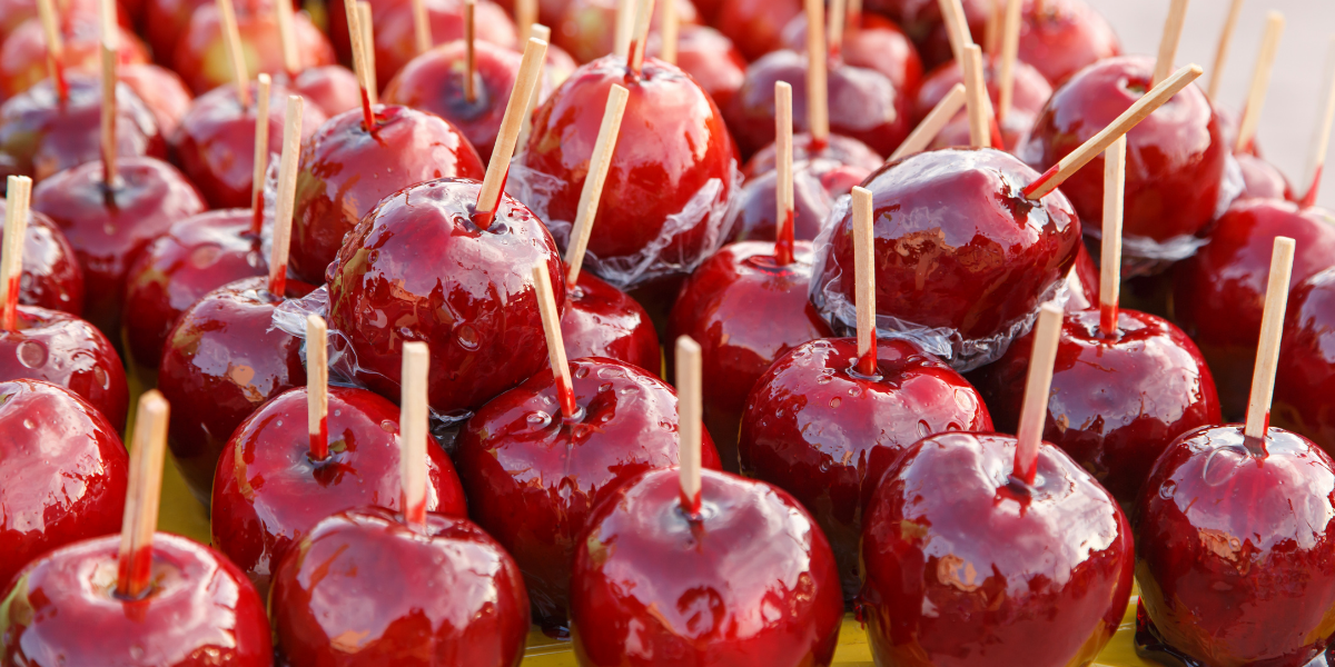 Candy apples red
