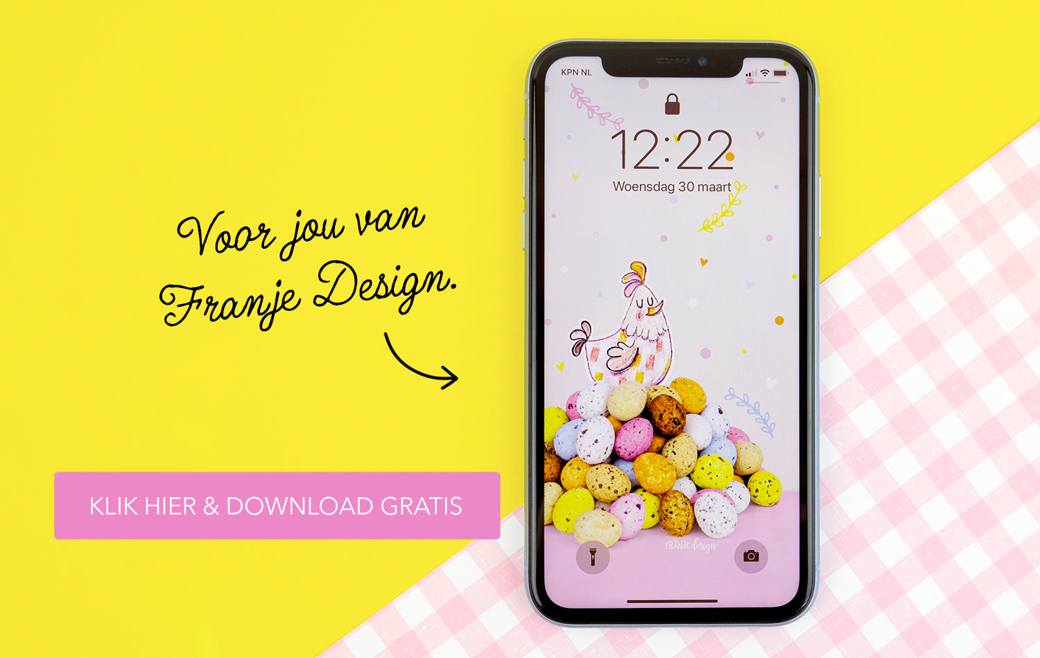 Pasen met Franje design