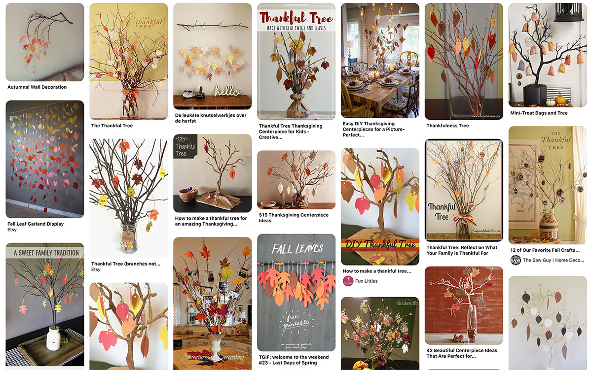 What is a thankful tree