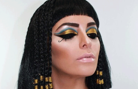 cleopatra cuidado facial con oro 