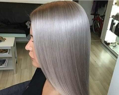 cabello platinado