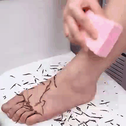esponja exfoliante de spa