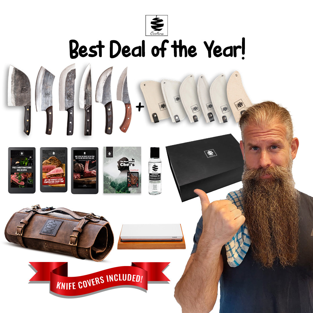 Professional handmade cooking chef knives. The best gifts for man – Coolina