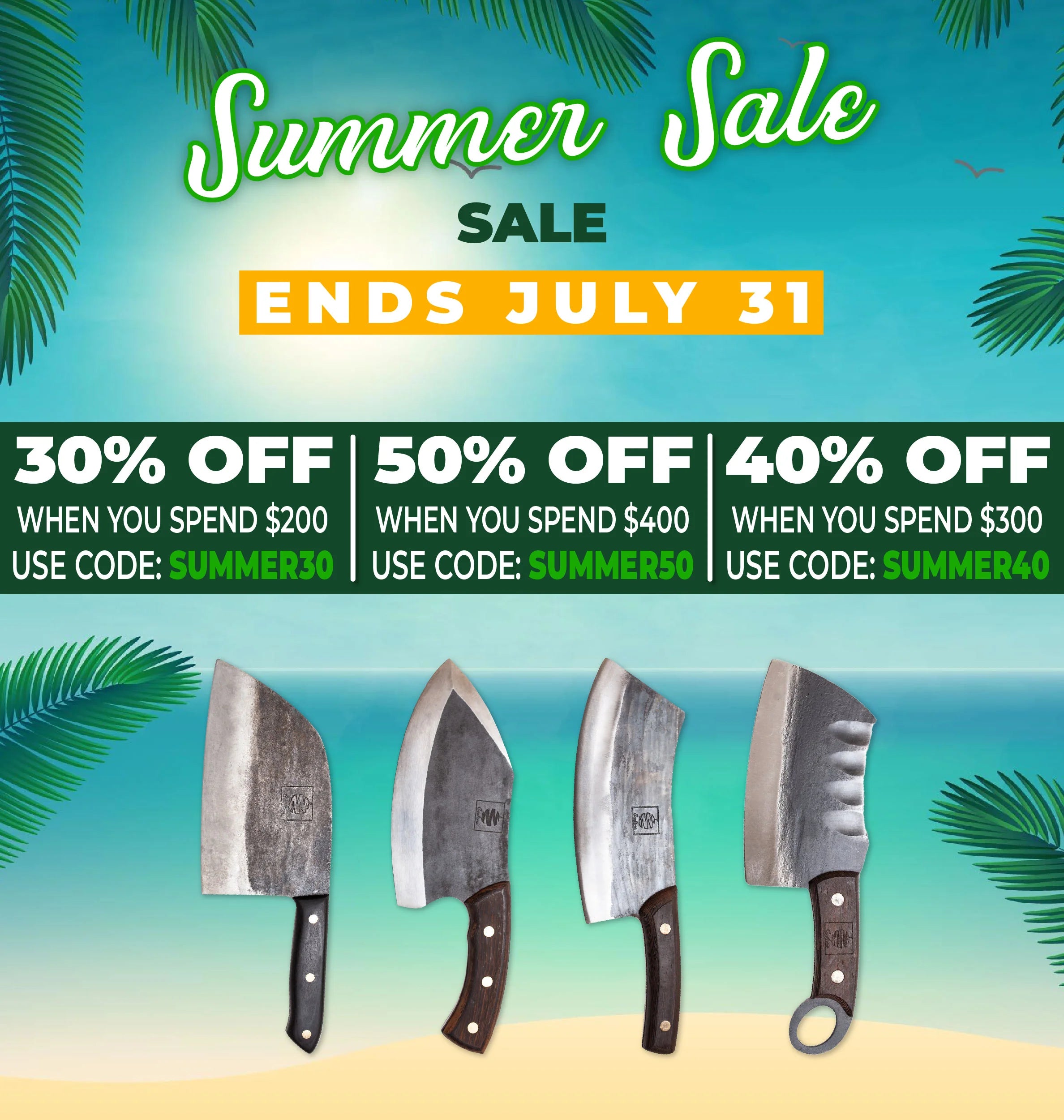 You Won't Find Better Looking Knives for BBQ - Coolina 