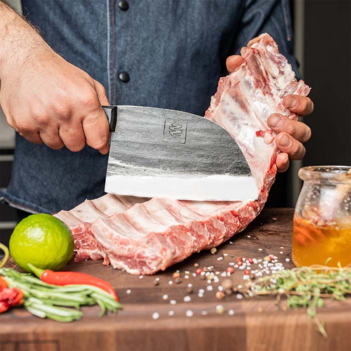 Suratu is a good quality chef kitchen butcher best knife