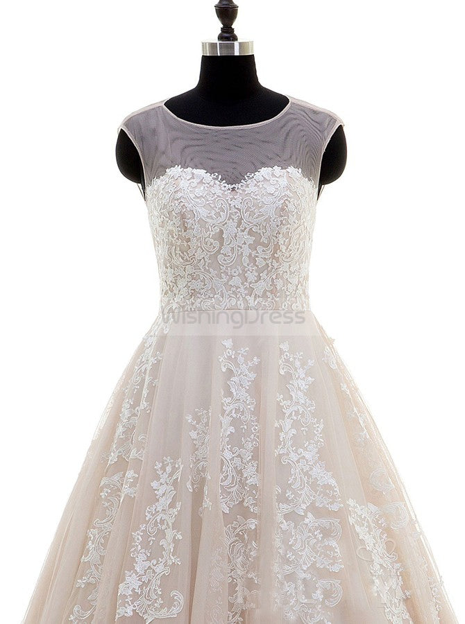 Aline Wedding Dress,Colored Wedding Dress,Tulle Wedding Gown,Princess ...