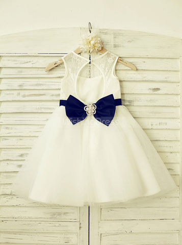 Cheap Flower Girl Dresses Of Ivory, Lace, White and Black Online Store ...