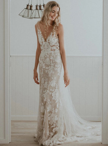 Wedding Dresses With Sleeves, Cheap Wedding Dresses Online - Wishingdress