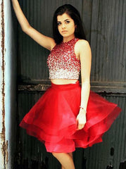 sparkly red homecoming dresses