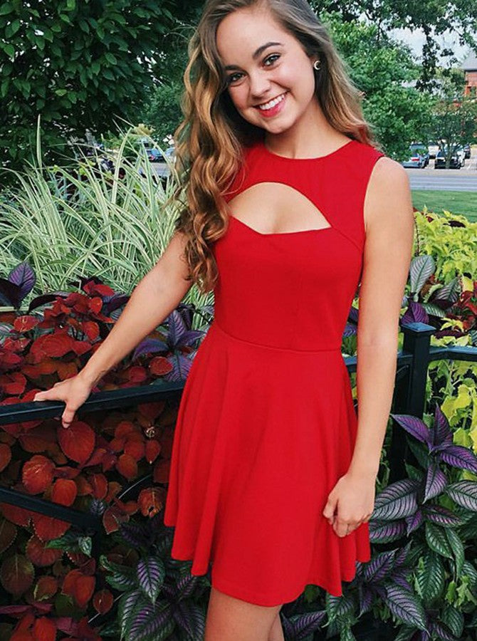 Red Homecoming Dresses,Sexy Homecoming Dress,Short Homecoming Dress,HC ...