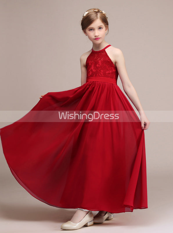 Junior Bridesmaid Dresses Red Flash ...