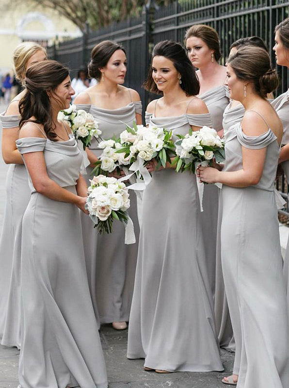 Bridesmaid Silver Dresses Best Sale, 53 ...