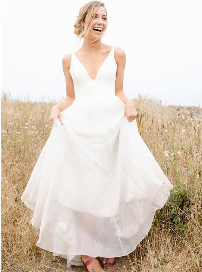 Daytime Outdoor Wedding Dresses - nelsonismissing