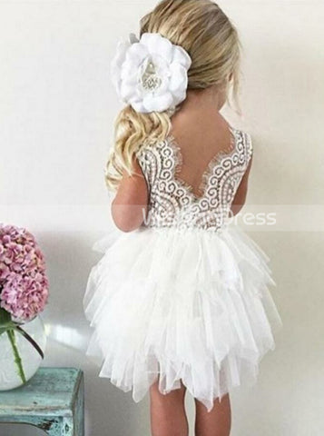 Cheap Flower Girl Dresses Of Ivory, Lace, White and Black Online Store ...