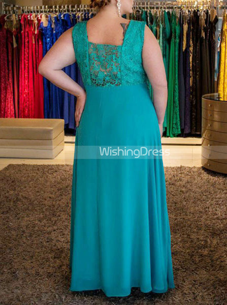 Turquoise Plus Size Dresseslong Plus Size Prom Dresspd00324 Wishingdress 5753