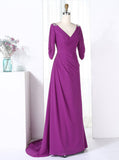 Vintage Bridesmaid Dresses,Bridesmaid Dress with Sleeves,Mother of the Bride Dress,BD00202