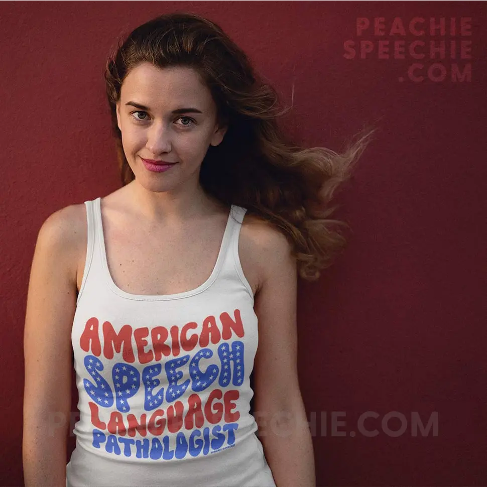 American Speech-Language Pathologist Superfly Racerback