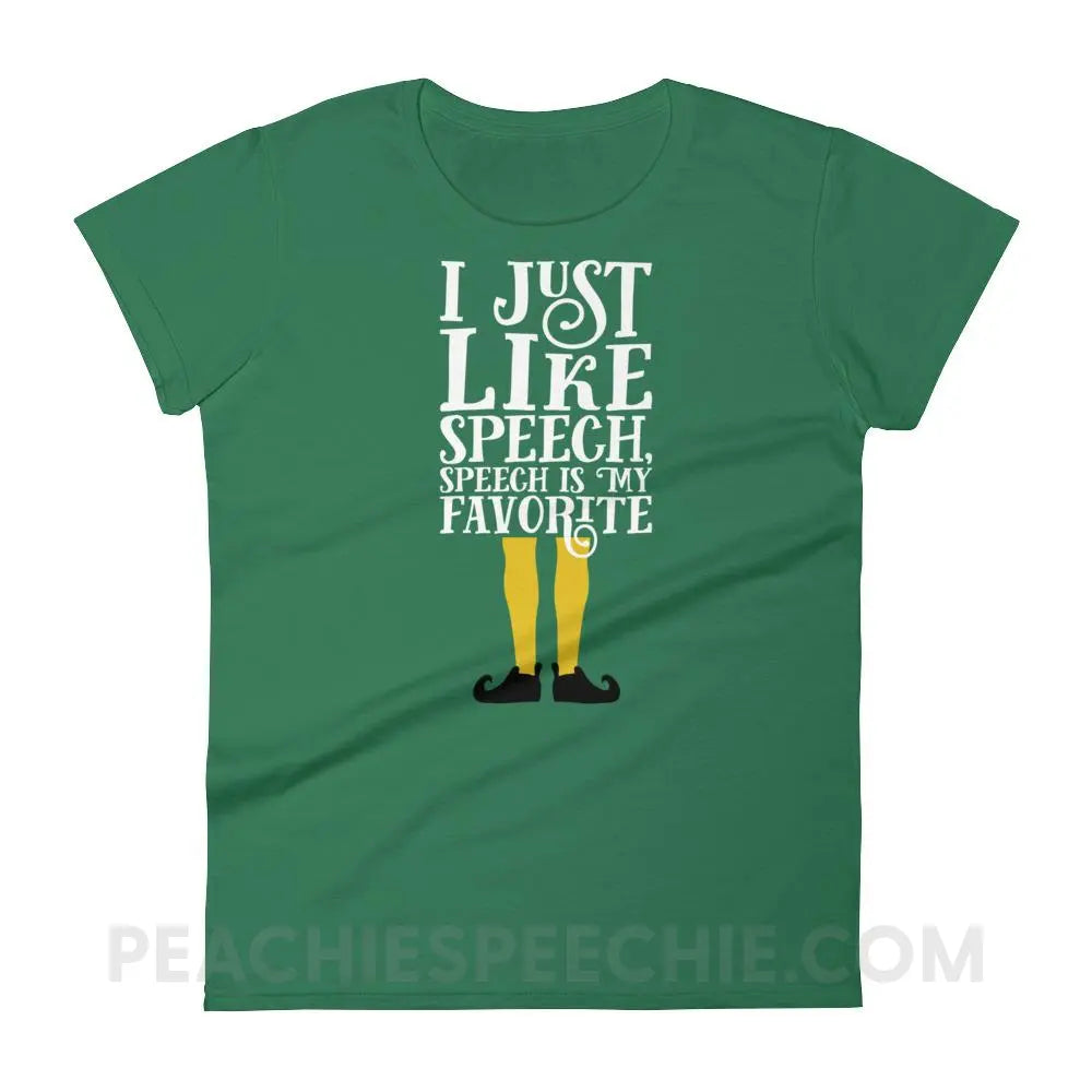 Speech Elf Women’s Trendy Tee