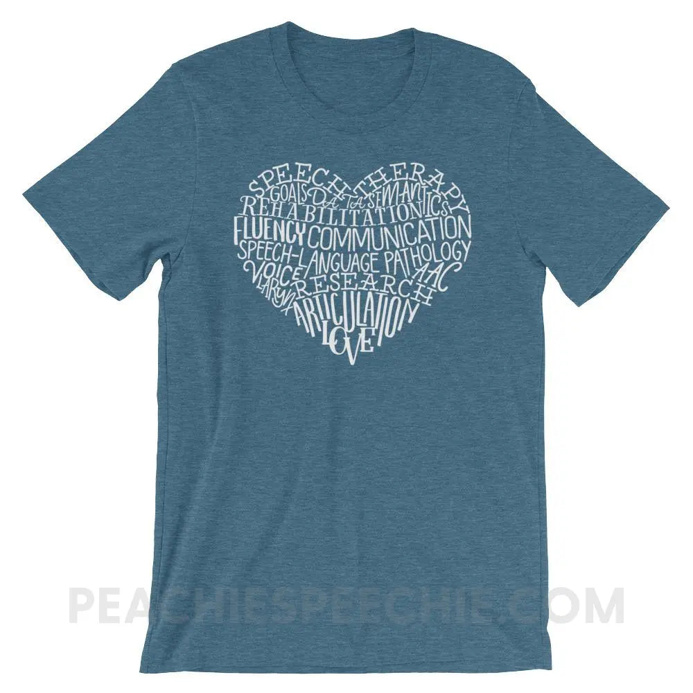 Speech Heart Premium Soft Tee